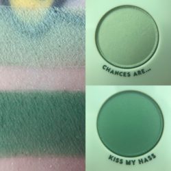 colourpop just my luck swatches