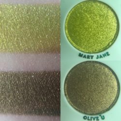 colourpop just my luck swatches