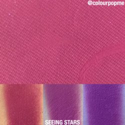 swatch of Colourpop SEEING STARS pressed pigment