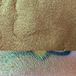Colourpop ABOVE THE CLOUDS Super Shock Shadow Swatch and Photo