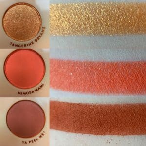 Colourpop Orange You Glad? swatches