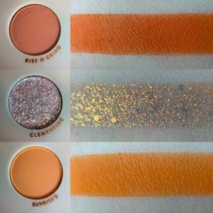 Colourpop Orange You Glad? swatches