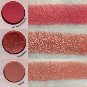 Strawberry Shake Palette Swatches