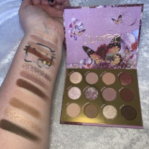 Colourpop LET’S FLY AWAY swatches