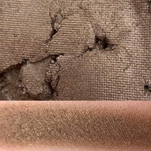 Colourpop VANITY FAIR Super Shock Shadow swatch and photo