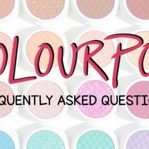 Colourpop Frequently Asked Questions