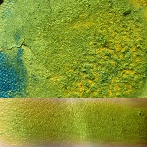 Colourpop MERMAID KISS Super Shock Shadow swatch and photo