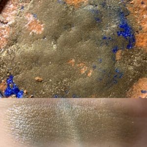 Colourpop UNTITLED Super Shock Shadow swatch and photo