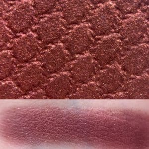 Colourpop WINE DOWN Super Shock Shadow swatch and photo