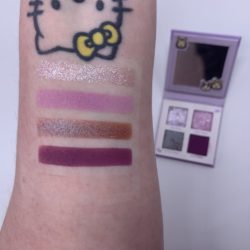 ANIMAL CROSS X COLOURPOP LABELLE OF THE BALL eye shadow palette swatches