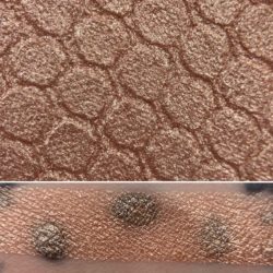 Colourpop HOW FAR I'LL GO Super Shock Shadow Swatch and Photo from the Disney Heart of Gold vault