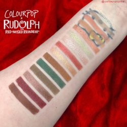 Colourpop RUDOLPH THE RED-NOSED REINDEER Palette