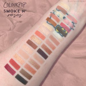 Assorted Swatch Photos from the past few months of Colourpop releases..