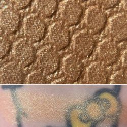 Colourpop UP LATE Super Shock Shadow swatch and photo