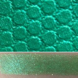 Colourpop PEEPS GREEN Super Shock Shadow swatch and photo
