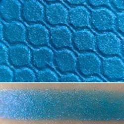 Colourpop PEEPS BLUE Super Shock Shadow swatch and photo