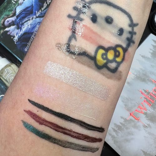 Twilight x Colourpop Collection - swatches