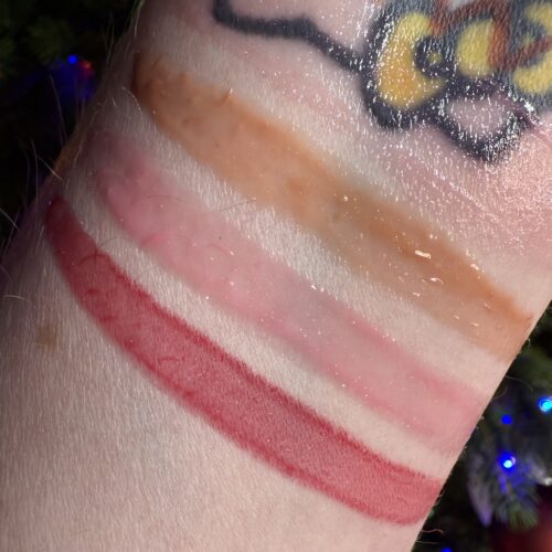 Colourpop x The Grinch Merry Grinchmas Swirl Lip Gloss Kit Swatches
