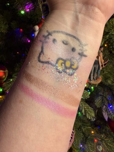 Colourpop x The Grinch Swatches