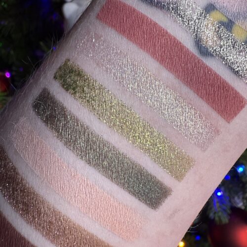 Colourpop x The Grinch Palette Swatches