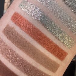 Colourpop x Eclipse palette swatches