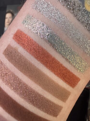 Colourpop x Eclipse palette swatches